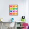 Stupell Industries Candy Butterfly Rainbow Floating Frame, design by LISH Creative